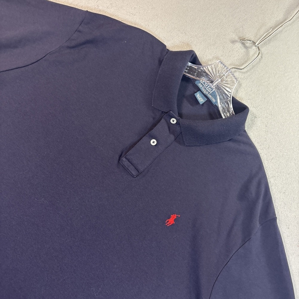 Polo Ralph Lauren Classic Fit Navy Polo Shirt Men's XL Short Sleeve Logo